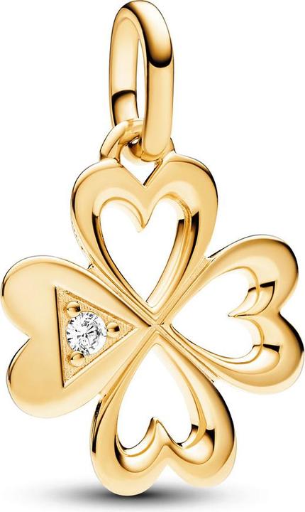 Immagine prodotto Pandora ME Heart Medaglione a forma di quadrifoglio (Metallo, Dorato)