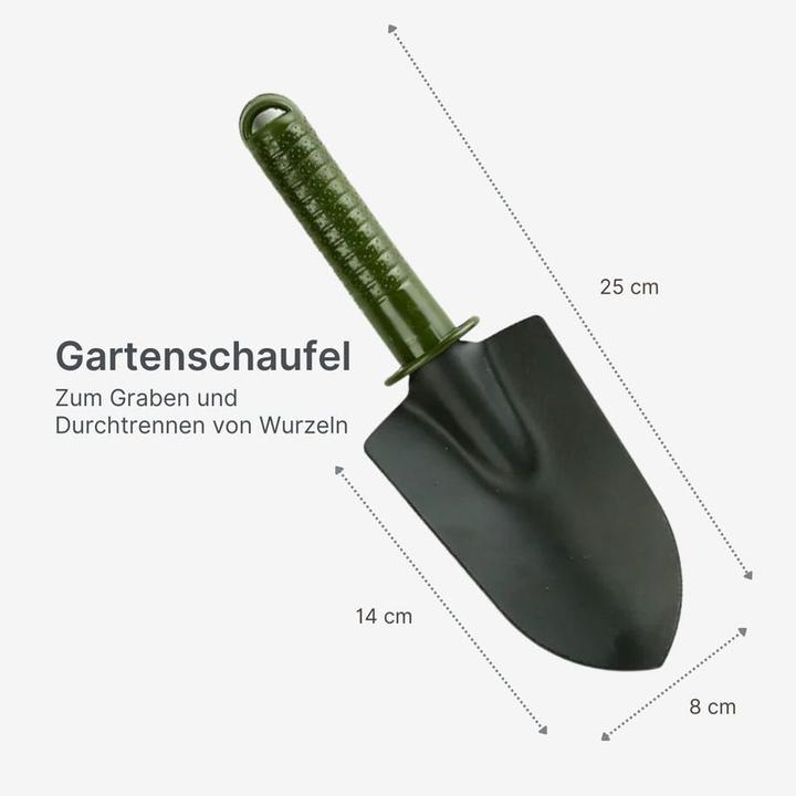 Actual product image Hermex Garden tool set Garden shovel Hand spade Cultivator Weed cutter