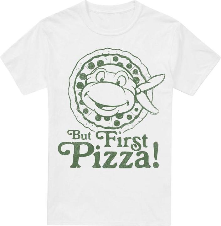 Produktbild Teenage Mutant NT But First Pizza TShirt (L)