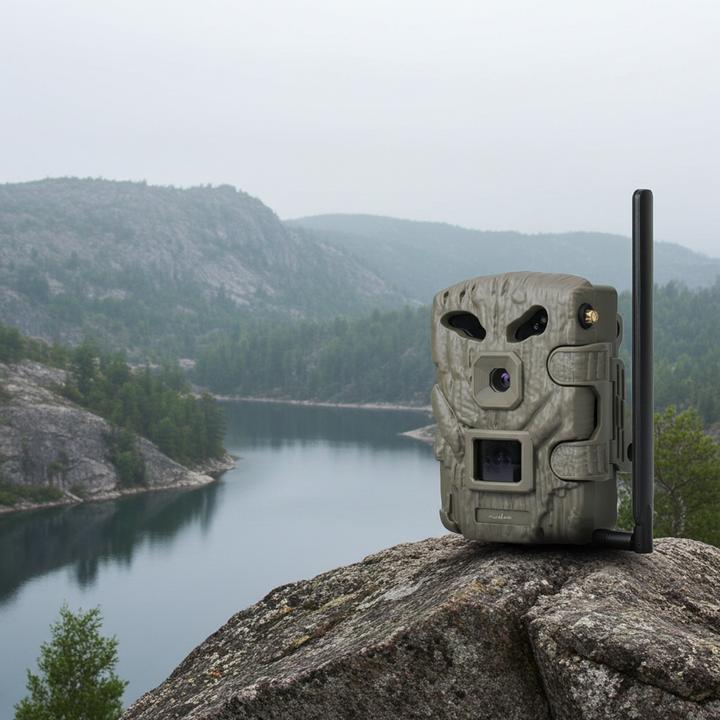 Produktbild Nedis Wildcamera - 1080p@30fps - 30.0 MPixel - 2 MPixel CMOS - IP66 - Zwart No-Glow IR - Nachtzicht - Kijk