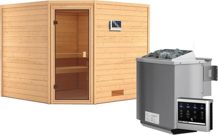 Produktbild Karibu Leona ohne Dachkranz (9 KW Bio externe Steuerung)