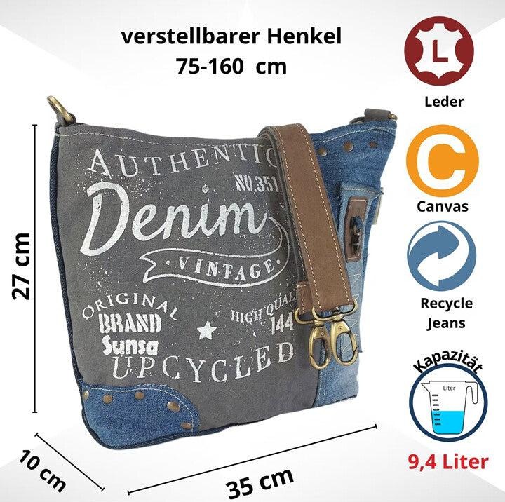Produktbild Sunsa Jeanstasche Handtasche Umhängetasche No.56
