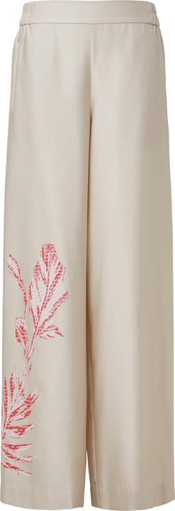 Actual product image Comma Hose Wide-Leg-Hose aus Leinenmix mit Printdetail (36)