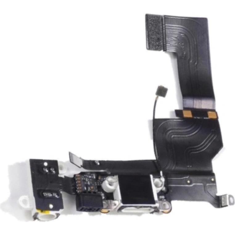 Thumbnail - Foxconn iPhone 5S Lightning Dock Connector Audio Flex Mikrofon weiss (iPhone 5S), Mobilgerät Ersatzteile, Weiss