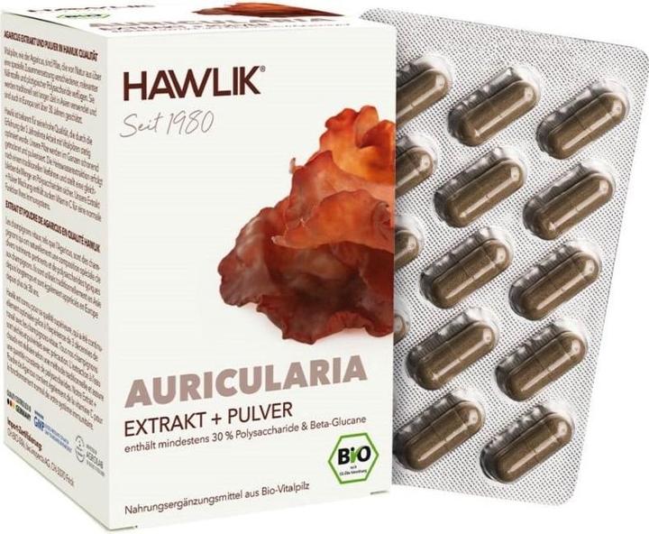 Actual product image Hawlik Auricularia extract + powder capsule (120 Piece, Capsules, 108 g)