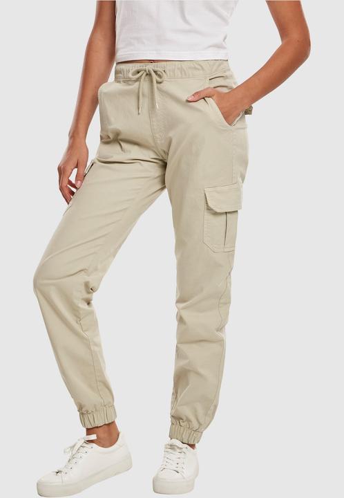 Actual product image Urban Classics Ladies High Waist Cargo Jogging Pants (XXL)