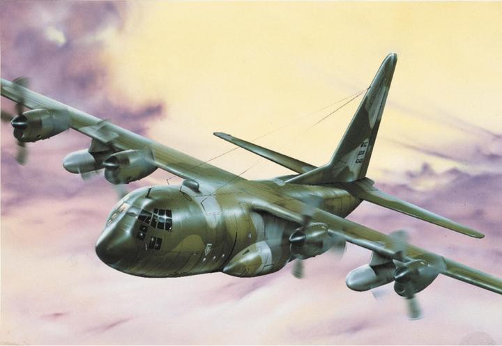Actual product image Italeri C-130E/H Hercules
