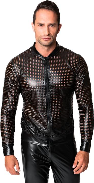 Actual product image Noir Handmade Men's jacket in black (S)