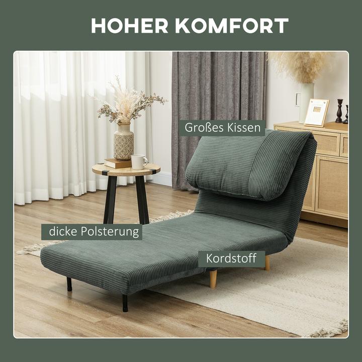 Produktbild Homcom Schlafsessel
