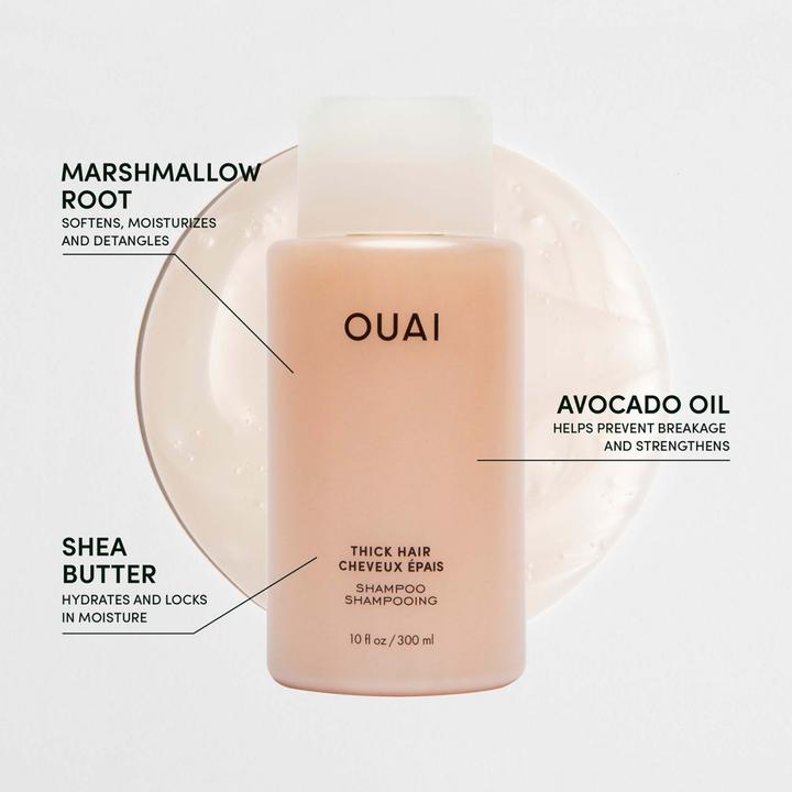 Immagine prodotto Ouai Shampoo spesso (300 ml, Shampoo liquido)
