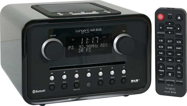 Produktbild Tangent ALIO Baze Stereo (Schwarz inkl. Bluetooth) (DAB, DAB+, FM, Bluetooth)