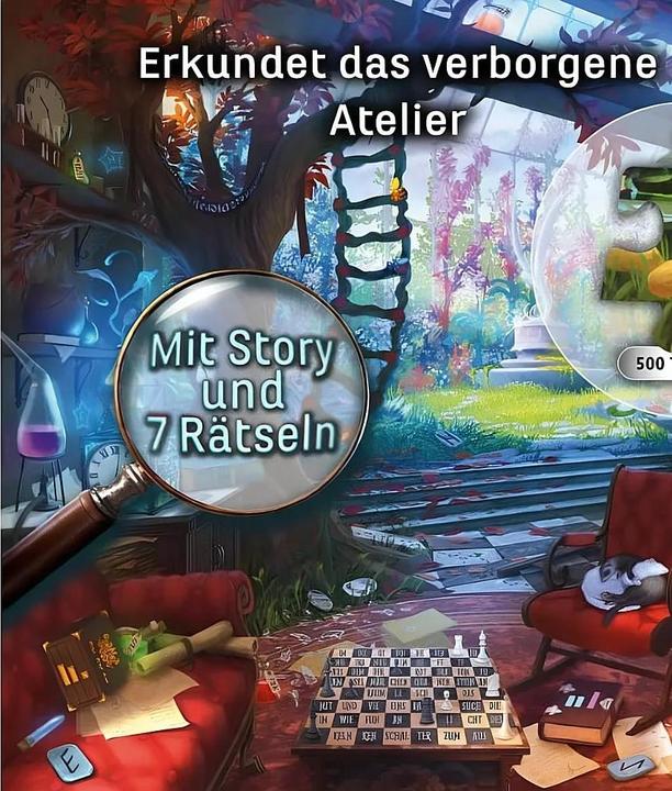 Image du produit Kosmos EXIT® - Das Puzzle : L'Atellier caché (500 pièces)