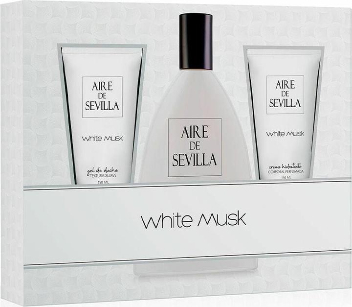 Actual product image Aire de Sevilla WHITE MUSK LOTE 3 pz (Eau de parfum)