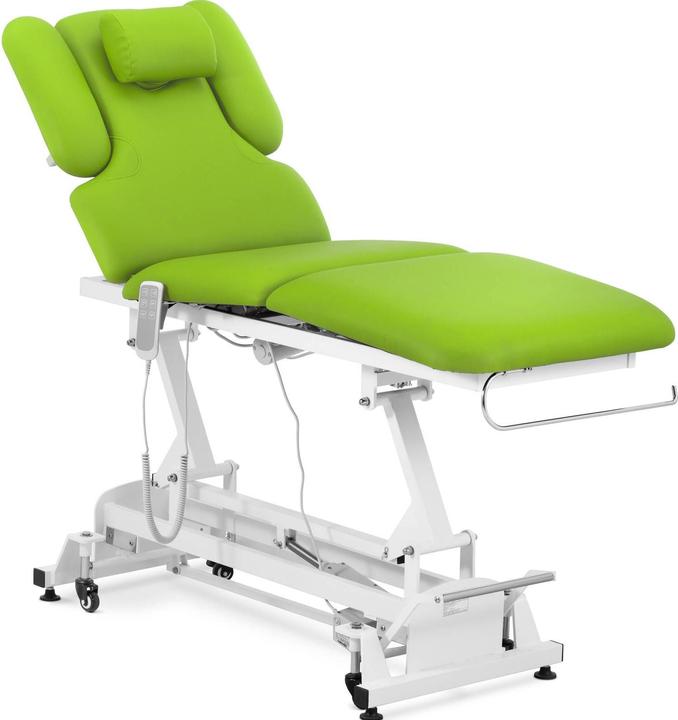 Produktbild Physa Massageliege elektrisch Massagebank Therapieliege Massagetisch 250 kg Hellgrün