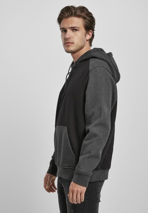 Produktbild Urban Classics 2-Tone Fake Raglan Hoody (S)