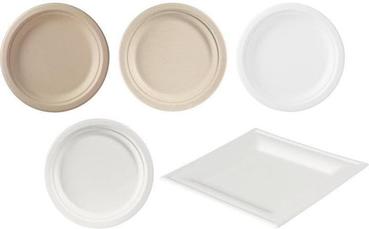 Produktbild Duni Teller Bagasse (50x)