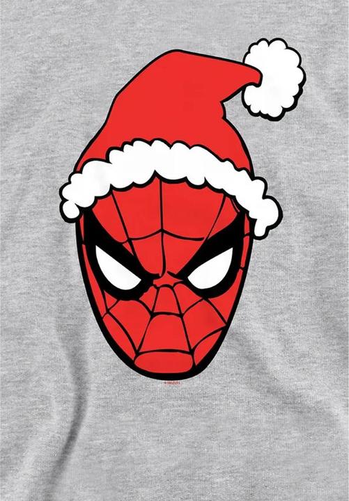 Produktbild Spiderman Kapuzenpullover meliert (128)