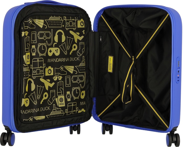 Immagine prodotto Mandarina Duck Logoduck + 4 Rollen Kabinentrolley 55 cm (40 l, Bagaglio a mano (fino a 50 litri))
