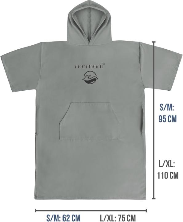 Actual product image Normani Mikrofaser Badeponcho Siargao