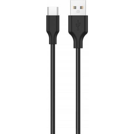 Konrow KCATCPB2 - USB-Kabel Typ C auf Typ A (2m, Schwarz) - Originalverpackung (2 m), USB Kabel