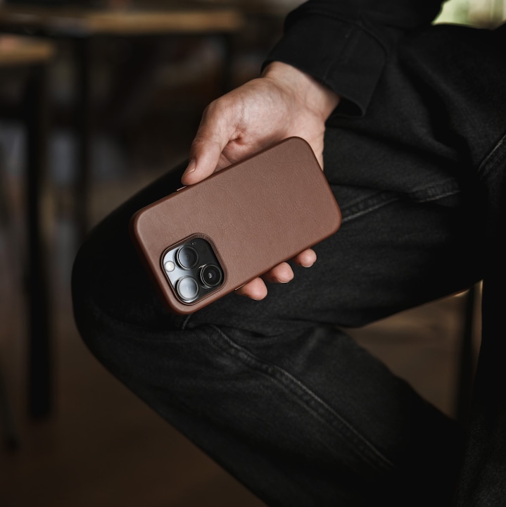 Immagine prodotto Woodcessories Bio Leather Case (Apple iPhone 15 Pro Max)