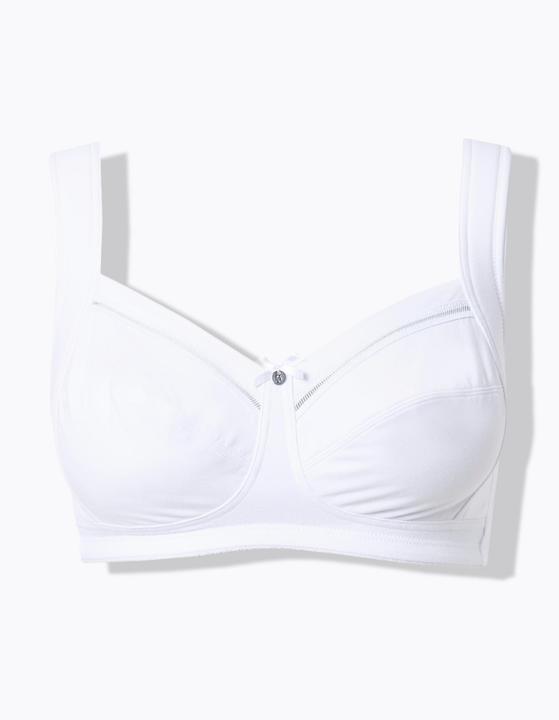 Actual product image Ulla Popken Openwork Lace Detail Relief Bra (100 E)