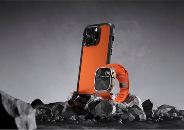 Actual product image Nomad Sport Band 42/44/45/49mm Ultra (49 mm, Fluoroelastomer, Aluminium)