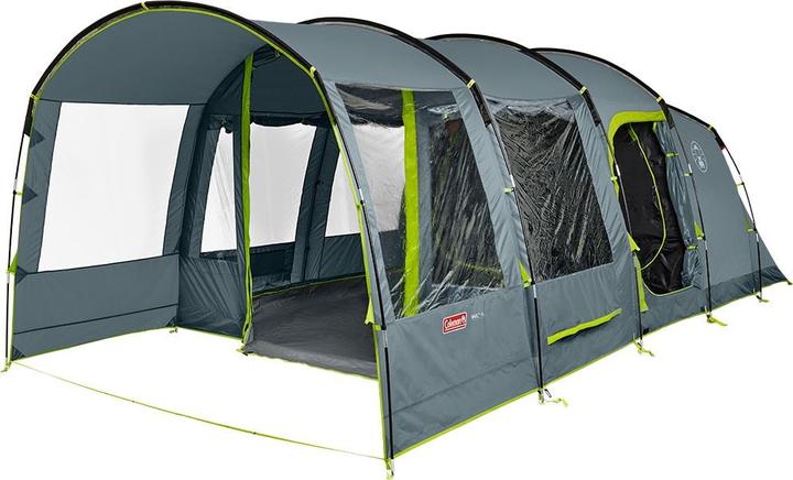 Immagine prodotto Coleman Tenda a tunnel Vail 4L - Tenda per famiglie - 4 persone - Grijs/Groen (Tenda a tunnel, 21.20 kg, 4 persone)