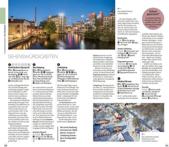 Actual product image Vis-à-Vis Reiseführer Schweden (German, DK Verlag Travel, 2022)