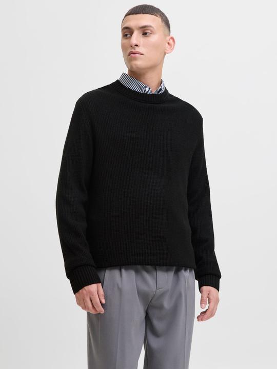 Image du produit Jack & Jones Einfarbig Strickpullover Strickpullover (XL)