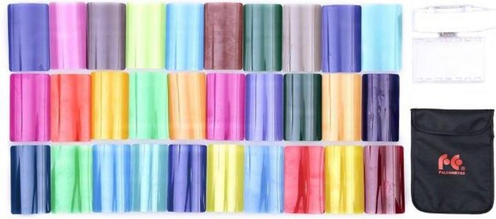 Actual product image Falcon Eyes Colour filter CFA-30K for Speedlite camera flash (Flash colour filter)