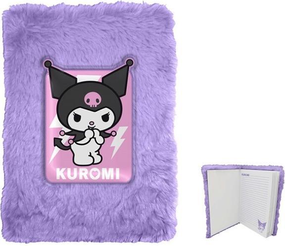 Produktbild Kids Licensing Hello Kitty Kuromi plush notebook (A5)