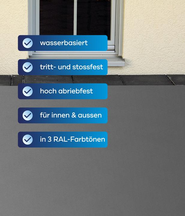 Actual product image Plid Concrete paint 0.75L - for approx. 8m² / Floor coating Floor colour base