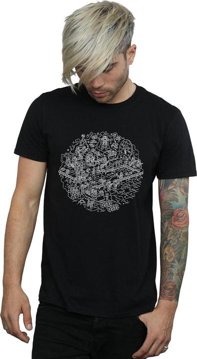 Produktbild Star Wars Christmas Death Star TShirt (XL)