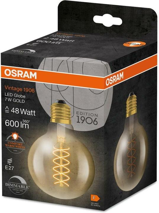 Produktbild Osram Vintage 1906 (E27, 600 lm, 1x)