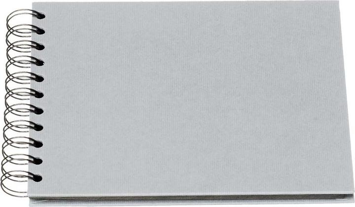 Actual product image Rössler Photo Album S.O.H.O. Stone Gray, White Pages (19.5 x 14.5 cm)