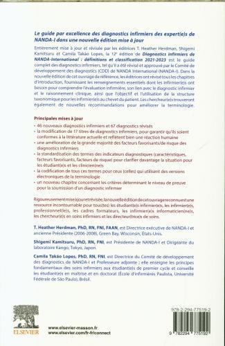 Immagine prodotto Diagnostica infermieristica: definizioni e classificazione 2021-2023 (Francese, Collettività, 2021)
