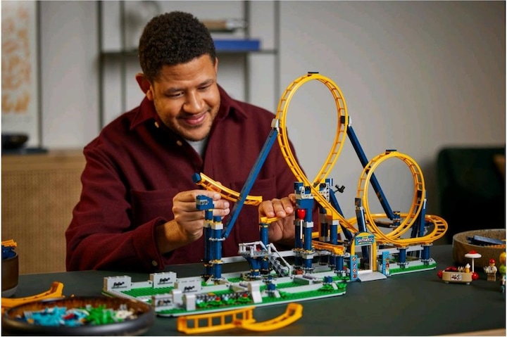 Produktbild LEGO Looping-Achterbahn (10303, LEGO Icons, LEGO Seltene Sets)