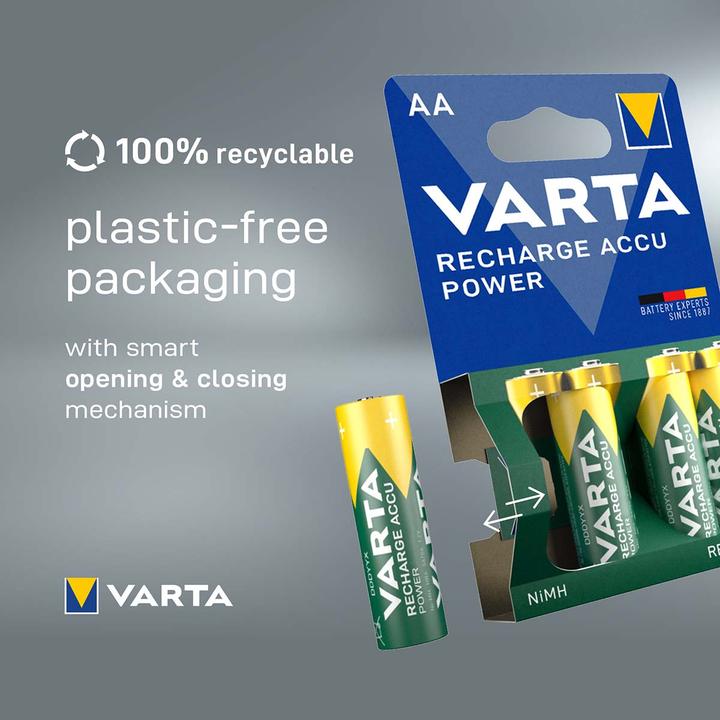 Actual product image Varta Recharge Accu Power (4 pcs., AA, 2100 mAh)