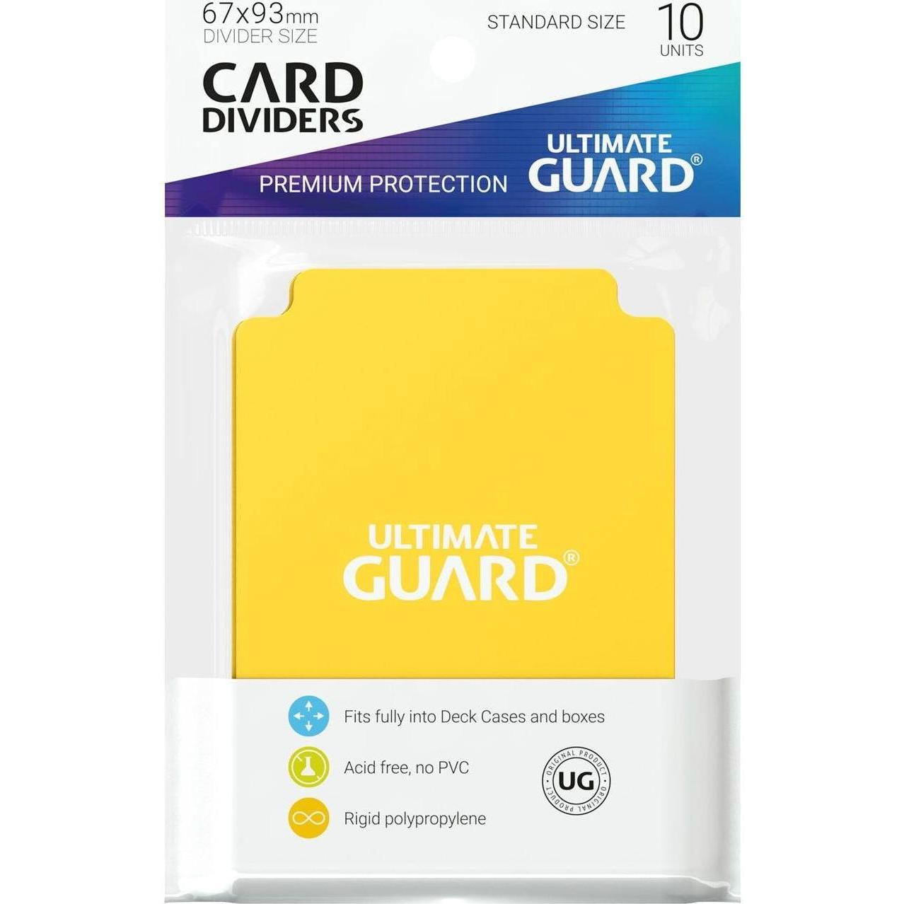 Ultimate Guard Kartentrenner Standardgrösse Gelb 10