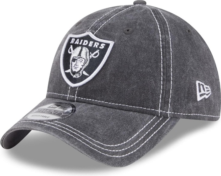 Image du produit New Era 9Twenty Cap - Washed Las Vegas Raiders Schwarz