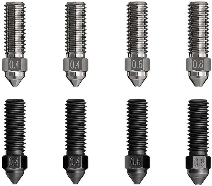 Immagine prodotto Creality Ugello Ugelli di ricambio per K1/K1 Max/CR-M4 8 pezzi (Spazzola)
