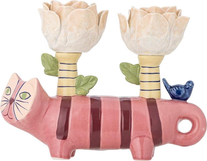 Bloomingville - Missy Kerzenhalter - Rose - Steingut