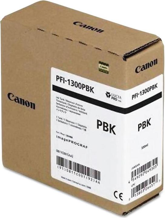 Produktbild Canon Tinte Large Format photo schwarz Orig.Nr. PFI-1300PBK (BK)