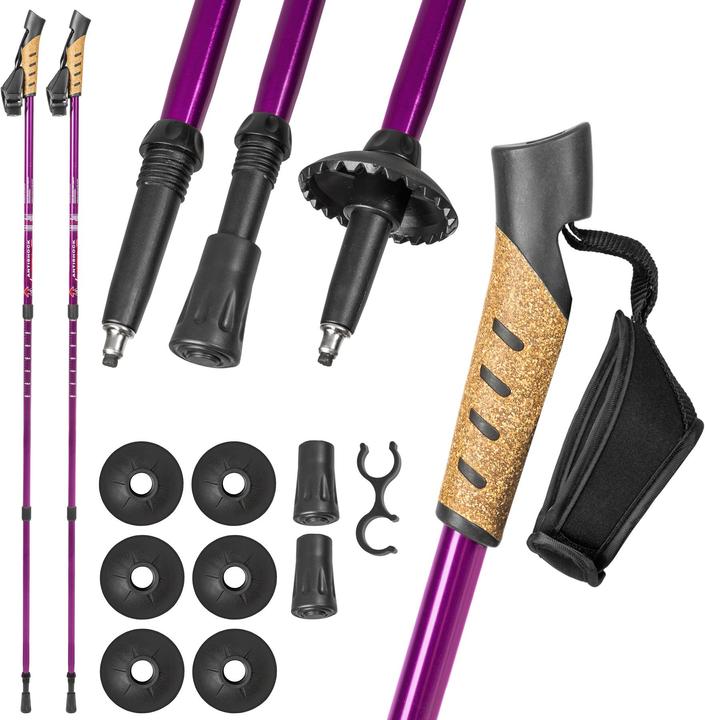 Produktbild tectake Nordic Walking (138 cm)