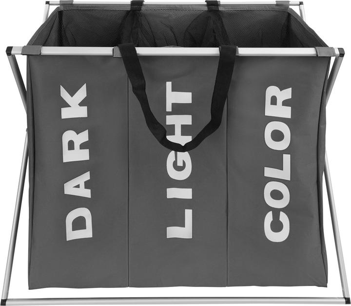 Produktbild tectake Wäschesammler triple (105 l)