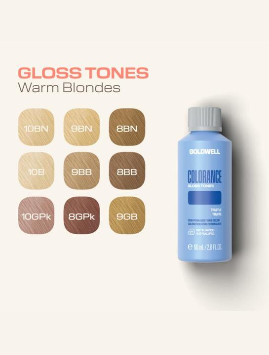 Actual product image Goldwell Colorance gloss shades (10BN - Cream)