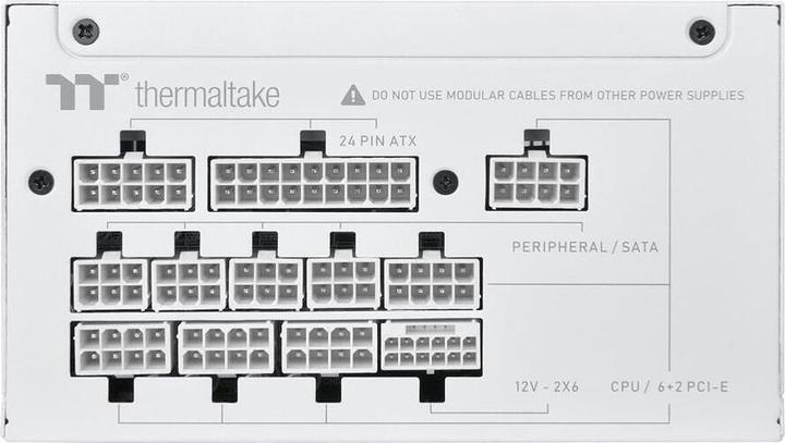 Produktbild Thermaltake Netzteil Toughpower GT 1000W Snow ATX3.1 80+G WH retail (1000 W)