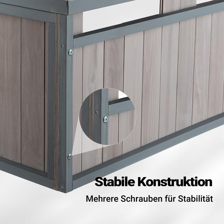 Produktbild Wiltec Mähroboter Holzgarage (Mähroboter, Mähroboter Garage)