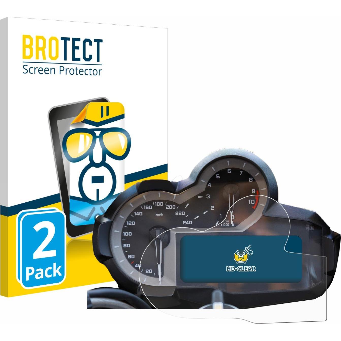 BROTECT, Accessori per navigatori GPS, Pellicola Trasparente